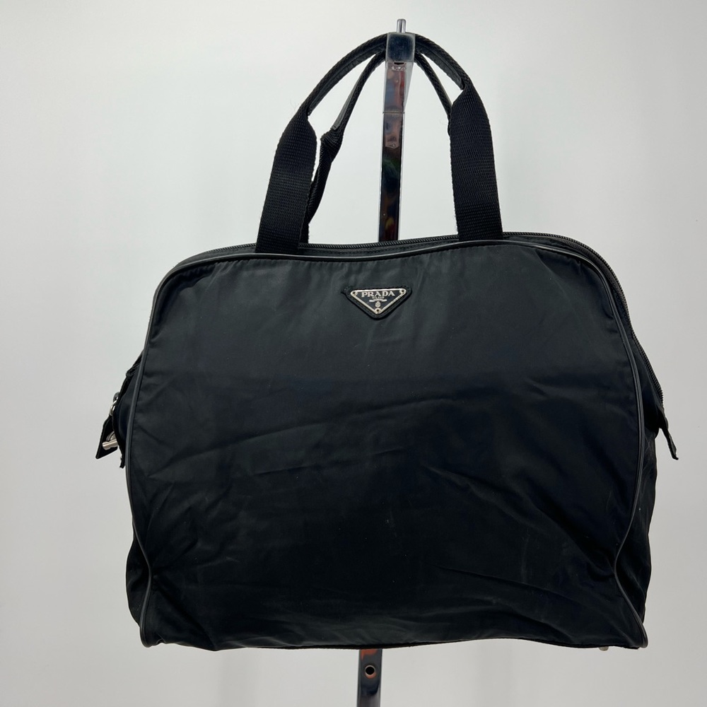 Prada Nylon Document/Hand Bag - image 1